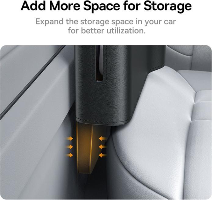 Productafbeelding Baseus Opbergdoos voor in de auto OrganizeFun (zwart)