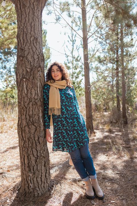 Image du produit Ulla Popken Foulard uni, matière recyclée