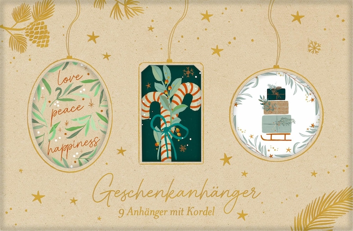 Produktbild Geschenkanhänger (Geschenktüte, 9 x)