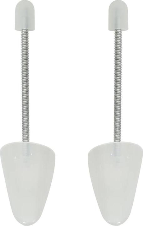 Image du produit VidaXL Embauchoirs avec ressort en spirale 5 paires Blanc UE 35-38 (10 x)