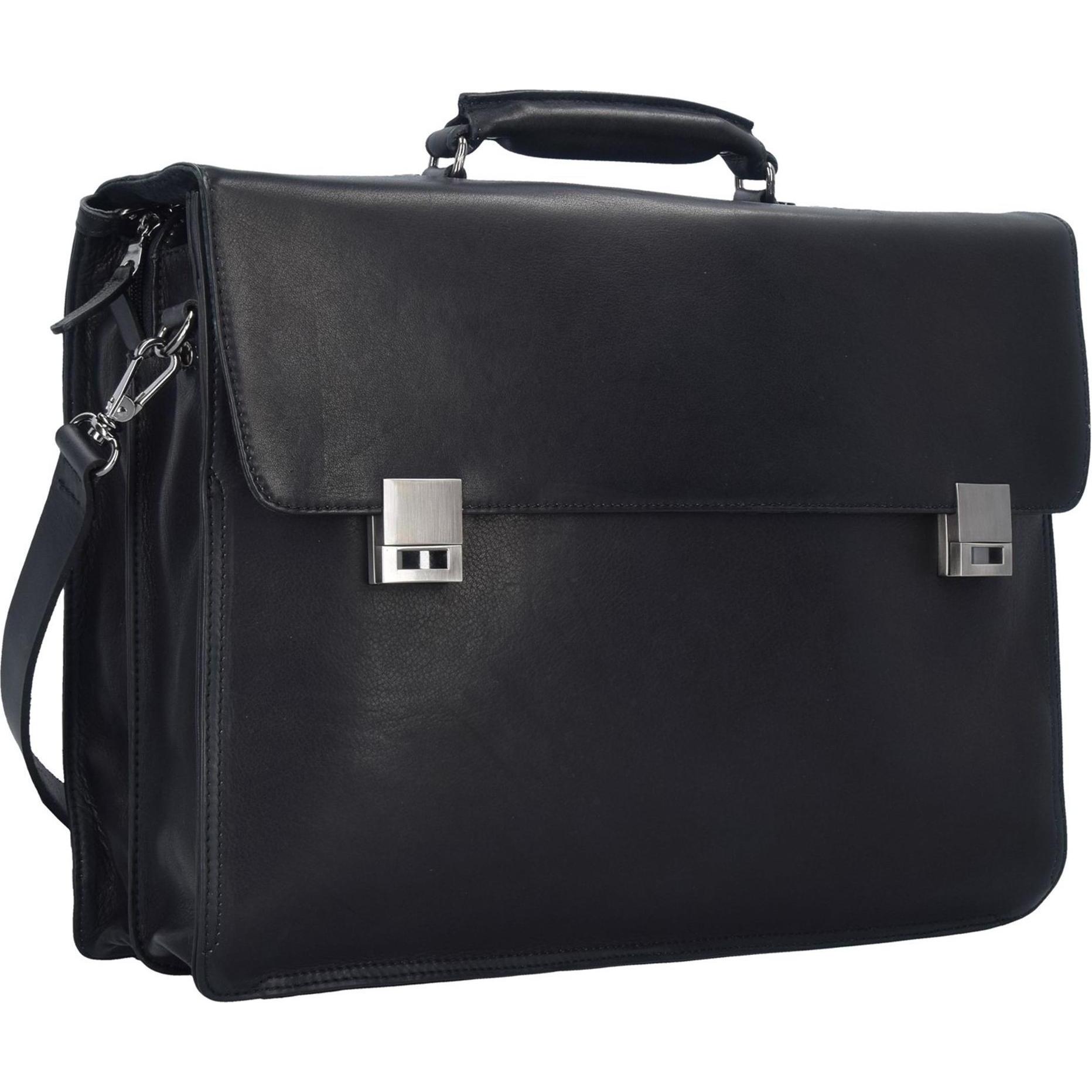 Thumbnail - Harolds, Handtasche, Country Aktentasche L 41 cm Laptopfach, Schwarz