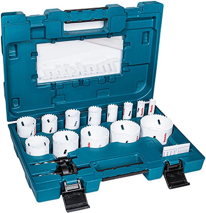 Makita Lochsägenset universal (16, 19, 22, 25, 32, 35, 37, 44, 51, 57, 64, 68, 76 mm)