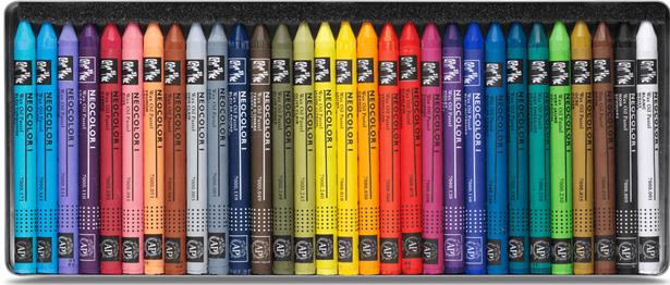 Actual product image Caran d'Ache Neocolor I Metallschachtel (Multicolor, 30 x)