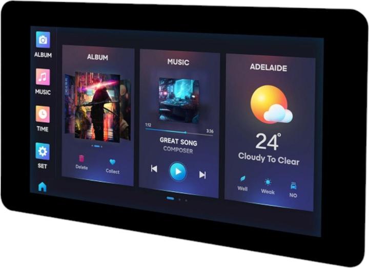 Actual product image WaveShare ESP32-S3 7inch Capacitive Touch Display Development Board 800x480