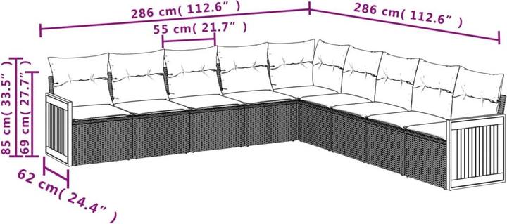 Produktbild vidaXL Onyx