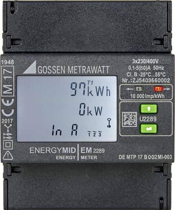 Produktbild Gossen Metrawatt EM2289 TCP/IP / BACn