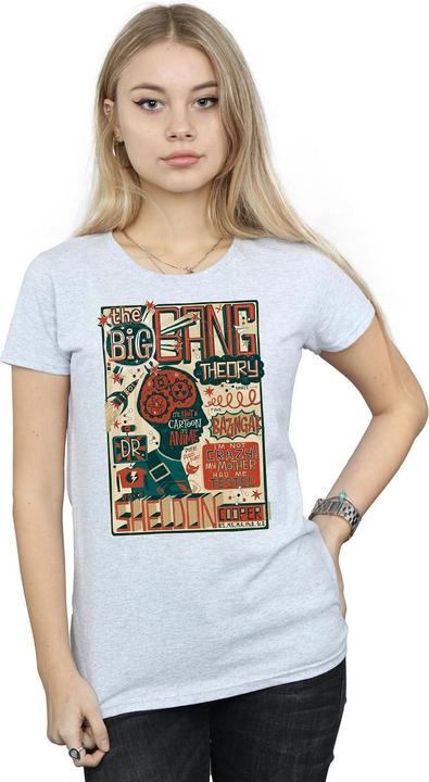 Produktbild Big Bang Theory Infographic Poster TShirt (M)