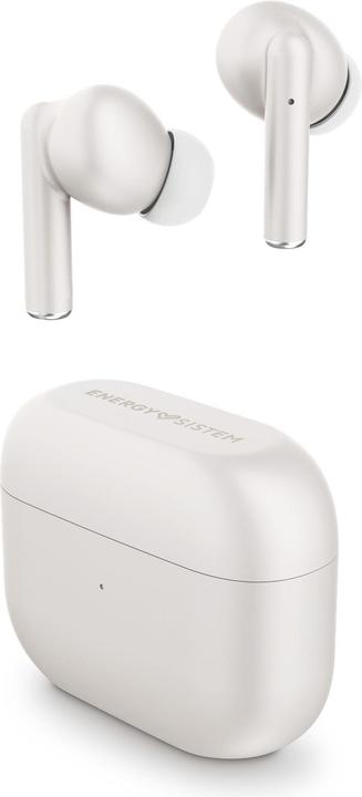 Energy Sistem Style 2 Headphones True Wireless Stereo (TWS) In Ear Calls/Music Bluetooth White (ANC, 5 h, Cable)