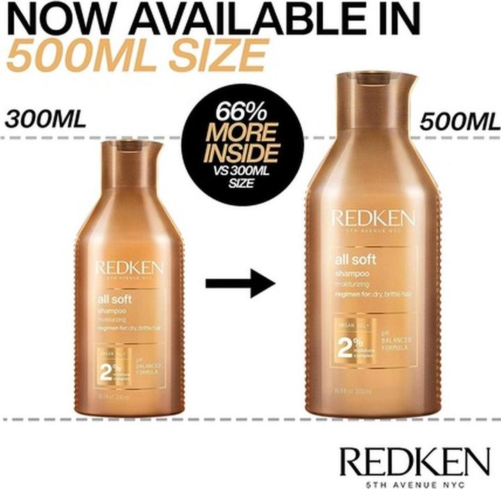 Produktbild Redken All Soft (500 ml, Flüssiges Shampoo)