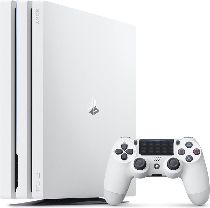 Sony Playstation 4 Pro, blanche