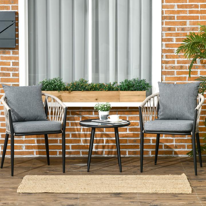 Produktbild Outsunny Bistro-Set (50 x 46 cm)