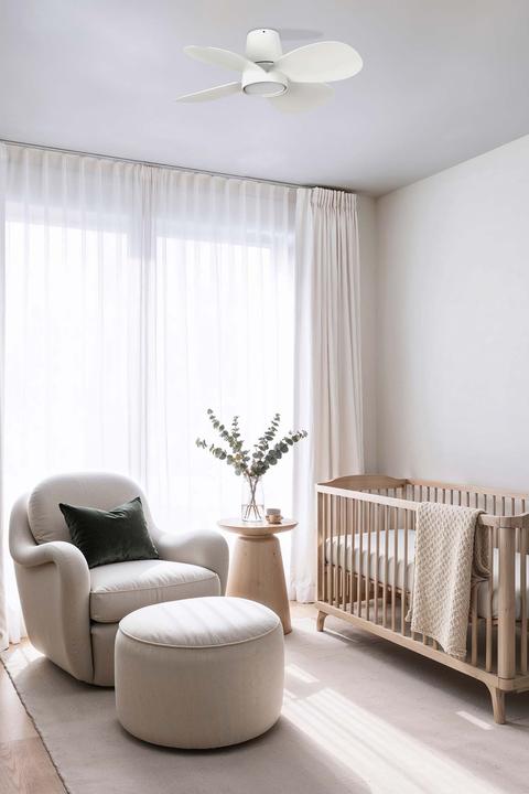 Produktbild Faro DC Deckenventilator Klover 80 cm mit LED & Fernbedienung