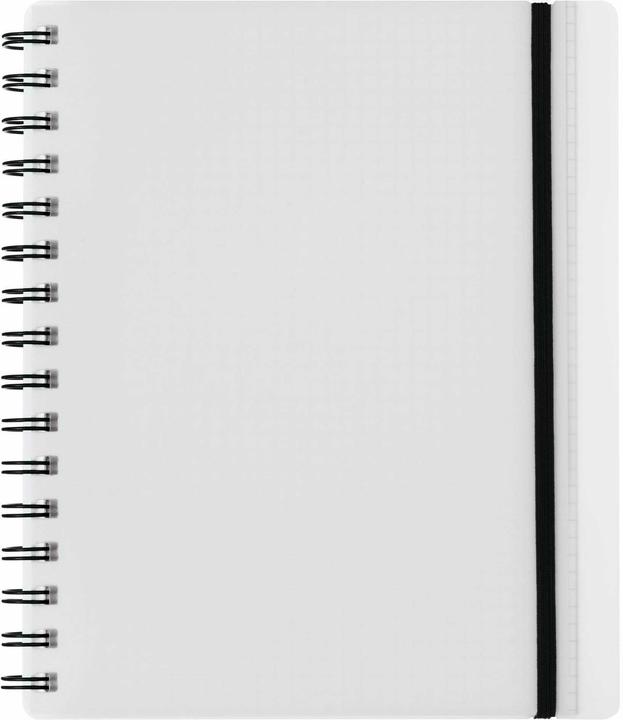 Produktbild Kolma Notizbuch Easy A5 kariert farblos (A5, Kariert, Harter Einband)