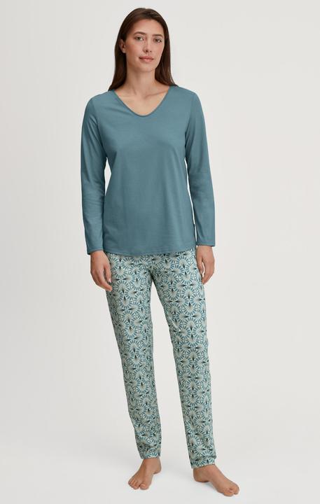 Actual product image Calida Ornament Nights Pyjama, lang (48, 50)
