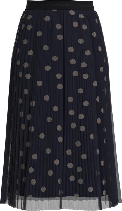 Produktbild s.Oliver Rock Plissierter Mesh-Midirock mit Jerseyfutter (48)