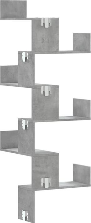 Actual product image VidaXL Corner wall shelf (45 x 45 x 147 cm)