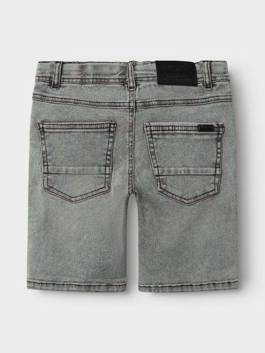 Produktbild Name it NKMTHEO XSL DNM L SHORTS 1280-GY NOOS (164)