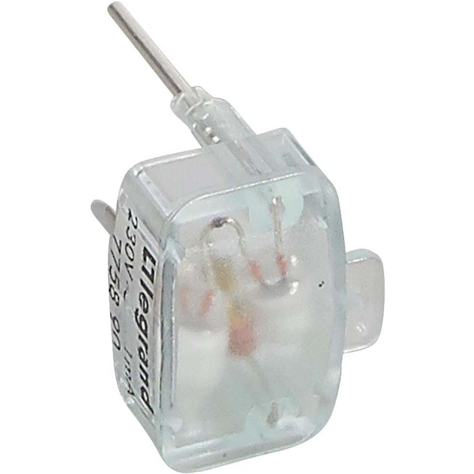 Legrand PRO21 Glimmlampe 775890 21 230V 1,0mA grün nur für Taster, Taster + Schalter, Grün