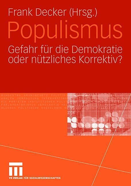 Produktbild Populismus (Deutsch, Frank Decker, 2006)