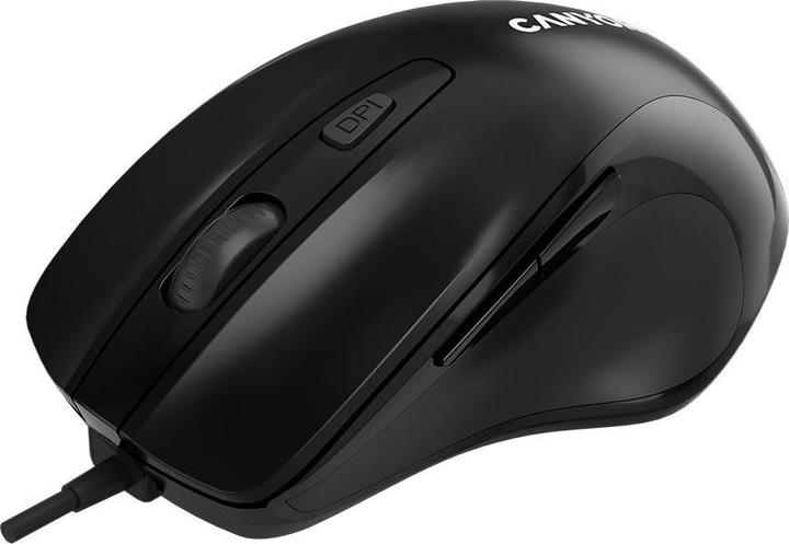 Actual product image Canyon Computer mouse mouse M-6 Wired Black (Cable)
