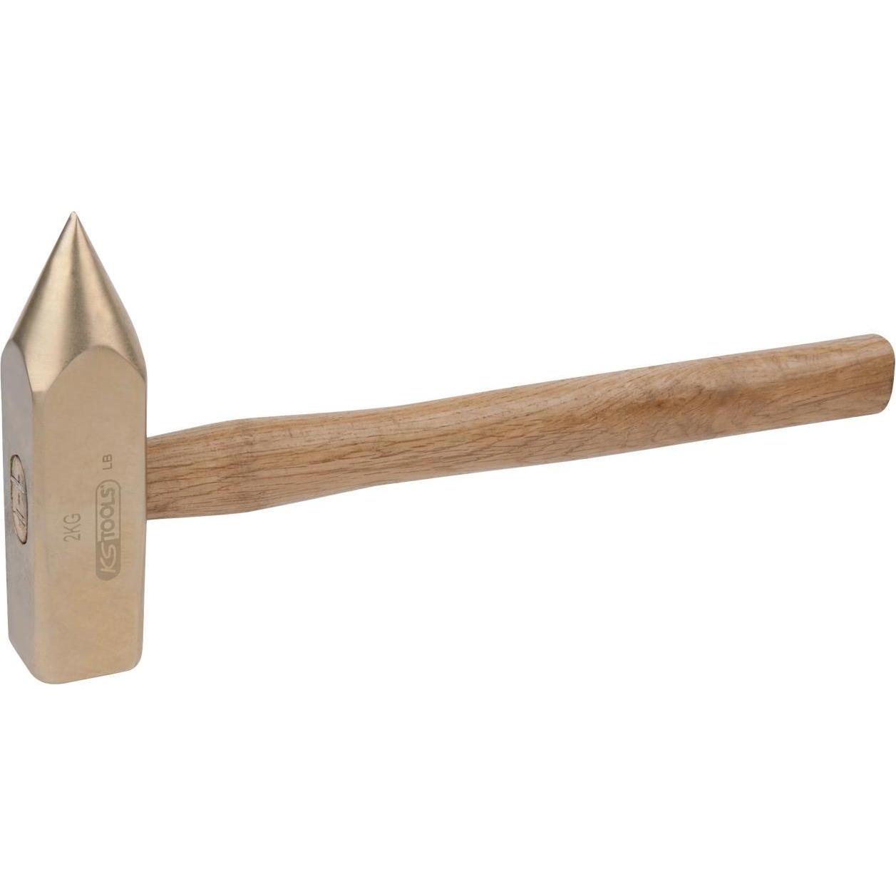 KS Tools, Hammer, BRONZEplus Loch-/Durchschläger, mit Hickorystiel, 1000 g (1000 g)