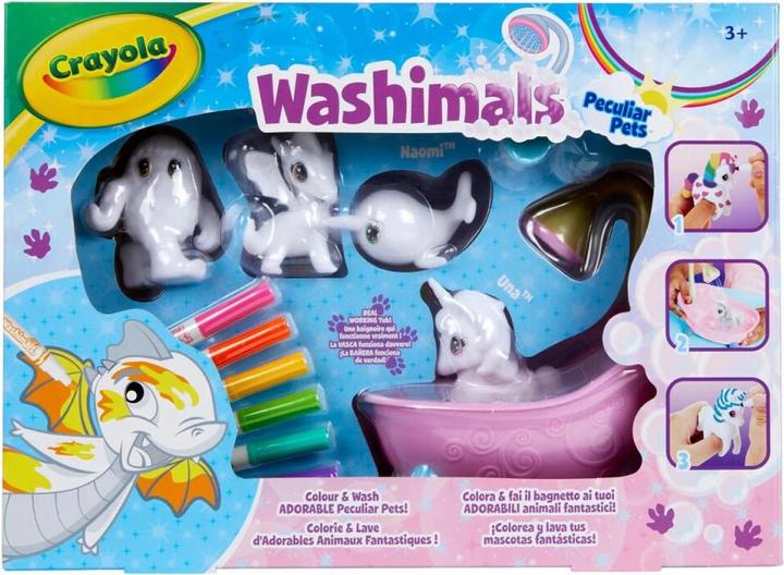 Productafbeelding Crayola Washimals Fabeldieren Set