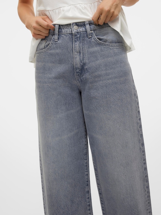 Actual product image Vero Moda VMELINA Super High Rise Weiter Beinschnitt Jeans Weit geschnitten (25)