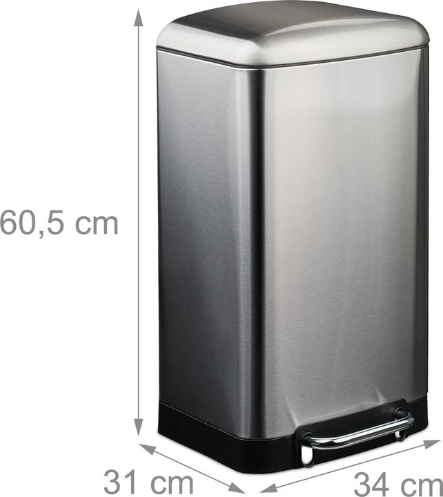 Produktbild Relaxdays Mülleimer 30L (30 l)