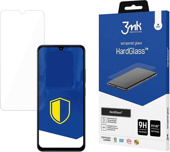 Actual product image 3MK HardGlass pro Redmi 14c (5903108605069) (1 Piece, Xiaomi Poco C75)
