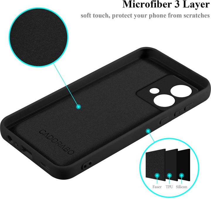 Actual product image Cadorabo Case for Motorola Edge 40 Neo TPU in Liquid protection design (Motorola Edge 40 Neo)