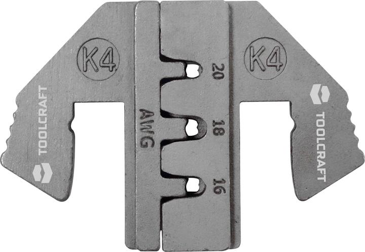 Produktbild Toolcraft Quetschbereich AWG: 16 bis 20 awg (50.70 mm)