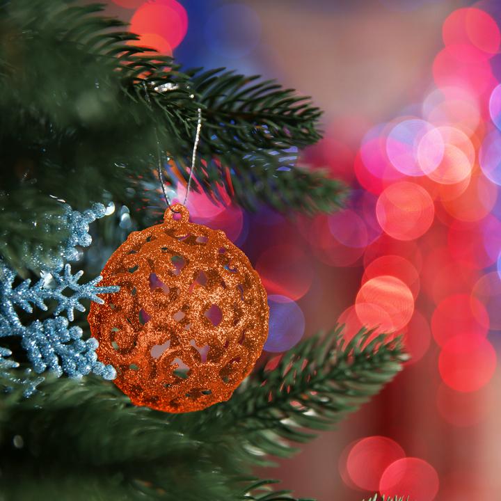 Actual product image Relaxdays christmas baubles (50 -part)