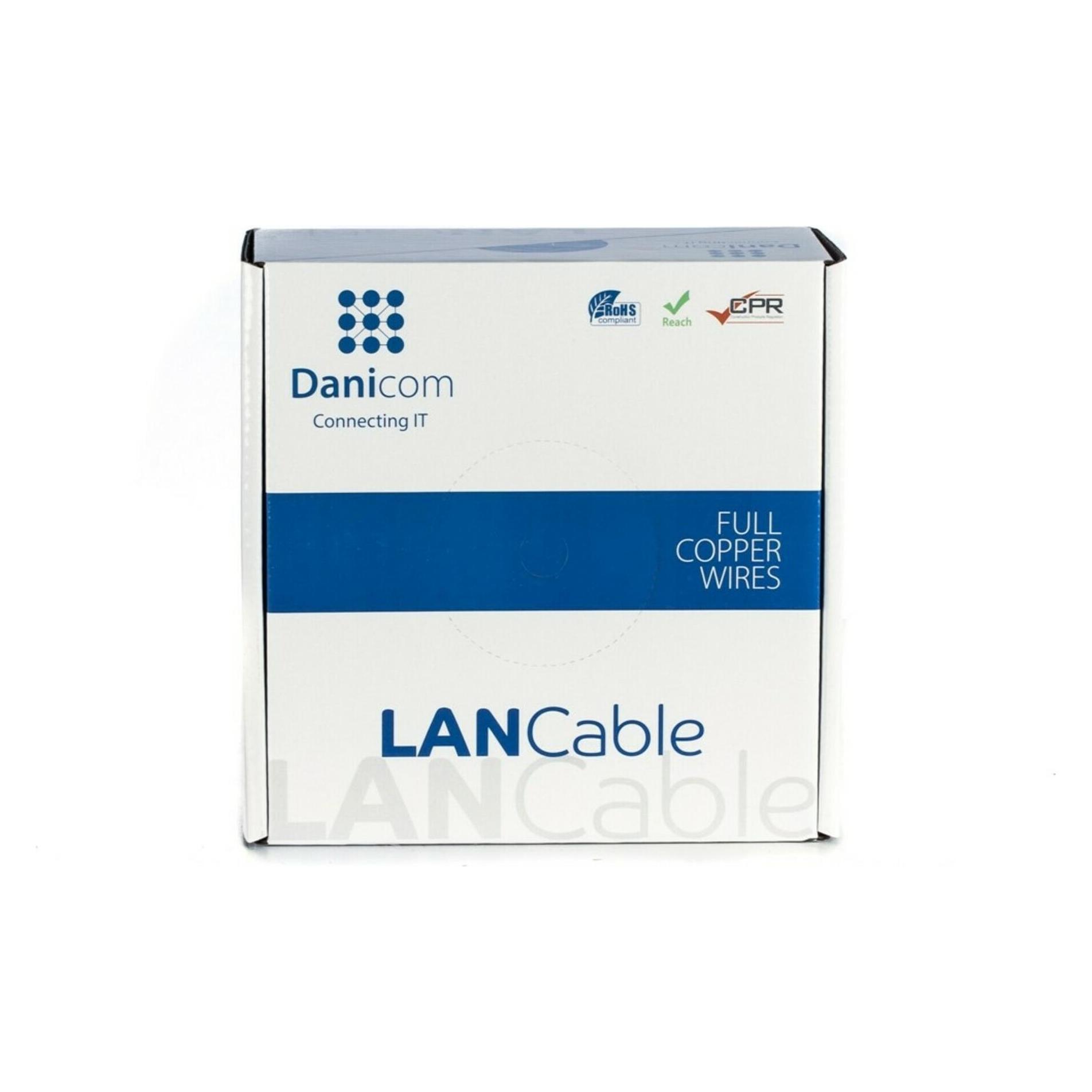 Dsit Danicom CAT6 Utp 100m (CAT6, 100 m), Netzwerkkabel