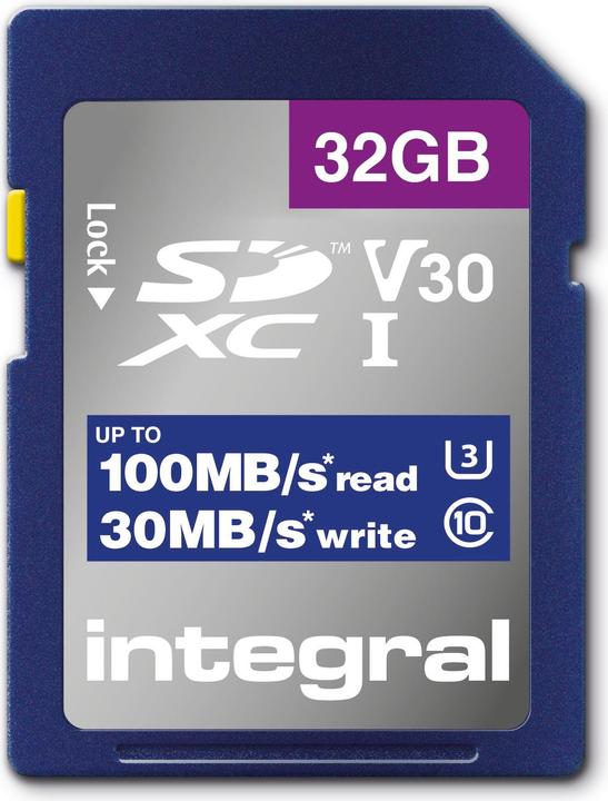 SDHC Card 32GB U3 V30 (32 GB, SD, U3, UHS-I)