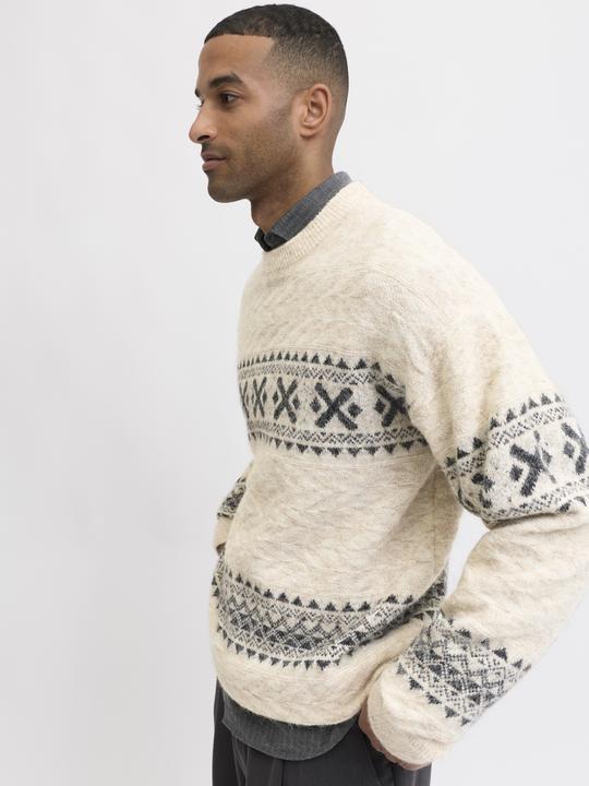 Produktbild Jack & Jones Jprblumax Fairisle Knit Crew Neck Ln (M)