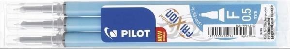 Produktbild Pilot FriXion Refill Point Set Set à 3 (3 Stück, Hellblau, 0.50 mm)