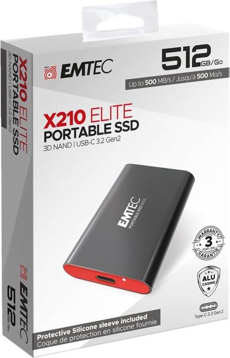 Produktbild Emtec X210G Gaming SSD (0.50 TB)