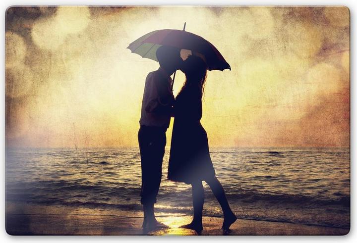 Actual product image Trenddeko Love at sunset (60 x 40 cm)