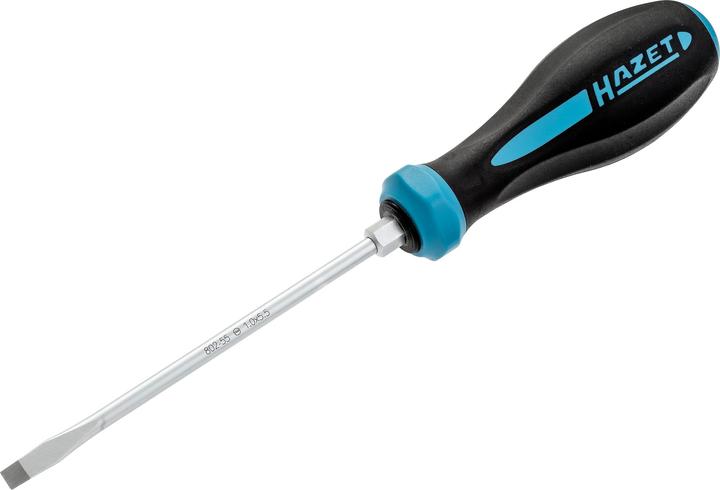 Produktbild HAZET Schraubendreher HEXAnamic 802-55 ∙ Schlitz Profil ∙ 1 x 5.5 mm (Schlitzschrauben)