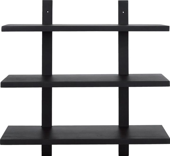 House Doctor Scaffale, HDSet, nero (75 x 25 x 75 cm)