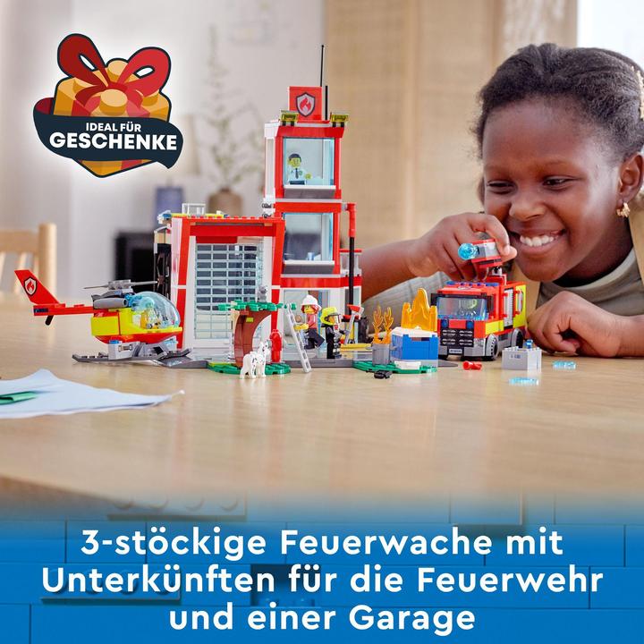 Produktbild LEGO Feuerwache (60320, LEGO City)