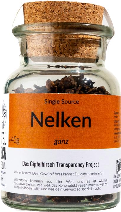 Actual product image Gipfelhirsch Cloves, whole (45 g)