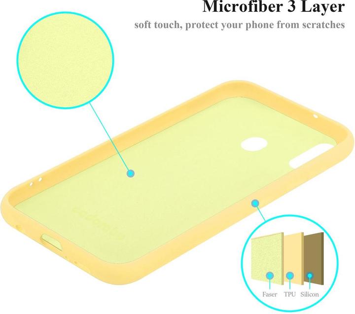 Produktbild Cadorabo TPU Liquid Silicone Case Cover (Samsung Galaxy M20)