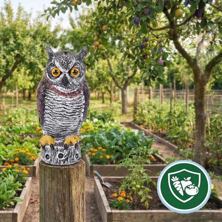 Actual product image Relaxdays Owl deterrent