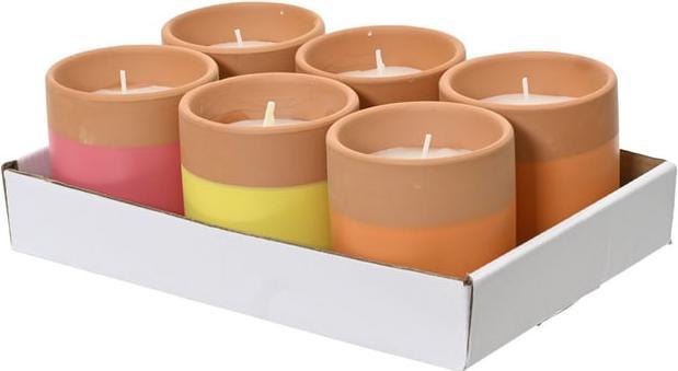 Actual product image Decoris Citronella-Kerze - im Topf - ca. Ø 8,5 x 8 cm - 1 Stück (1 pcs.)