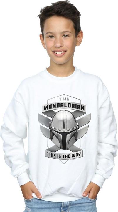 Immagine prodotto Star Wars The Mandalorian This Is The Way Mando Felpa Ragazzi (140, 146)