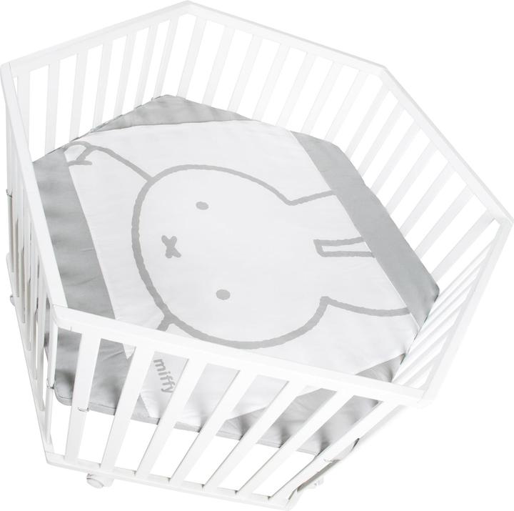 Actual product image Roba Playpen 6-cornered Miffy (118.50 cm, 103.50 cm, MDF)