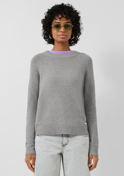 Produktbild s.Oliver Strickpullover Pullover mit Raglanärmel (M)