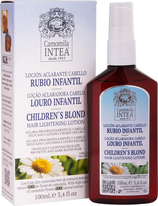 Produktbild Inteacosmetics CAMOMILA loción cabello rubio infantil 100 ml (100 ml, Flüssiges Shampoo)