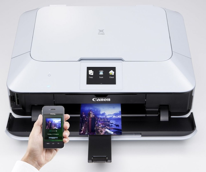 Actual product image Canon PIXMA MG7150 (white) (Ink, Colour)